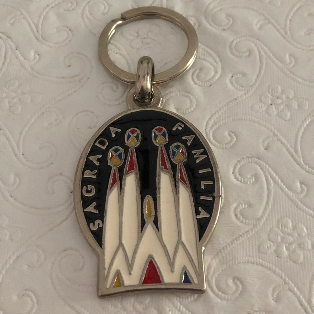 Silver keychain